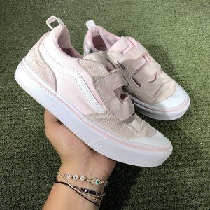 Vans Youth Off The Wall COMFYCUSH NEW SKOOL V Shoes Pink Size 3Y
